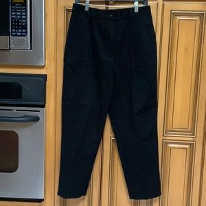 New without tag Ralph Lauren cotton Black Pants Size 12P